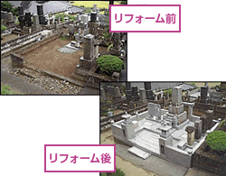 画像:リフォーム前→リフォーム後
