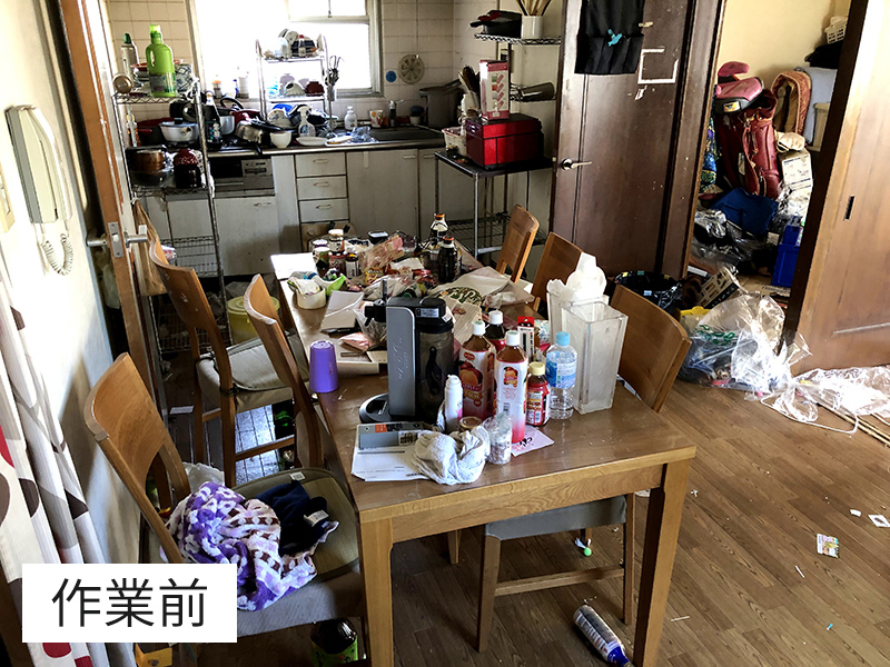 作業前