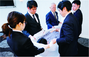 納棺の儀式