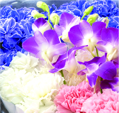お別れ花増量