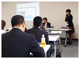 イオンライフ本社でのフォローアップセミナー風景