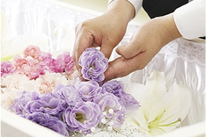 お別れ花