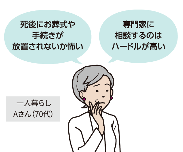 頼れるご家族が近くにいない方
