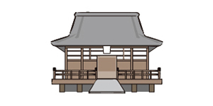 法要当日、お時間までに会場にお越しください