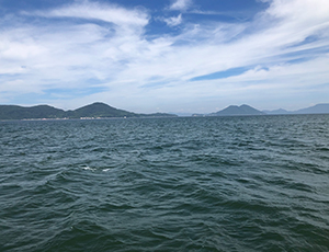 香川県高松沖