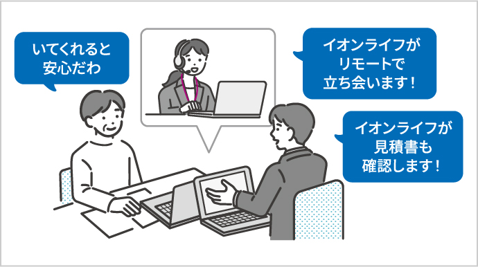 「リモート伴走サービス」ご利用イメージ